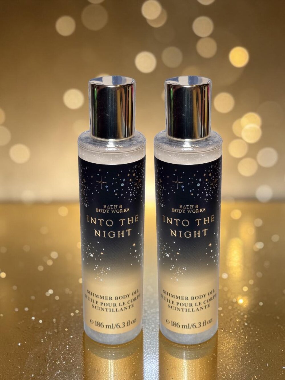 NEW*Bath & Body Works Into The Night Shimmer Body Oil Lot